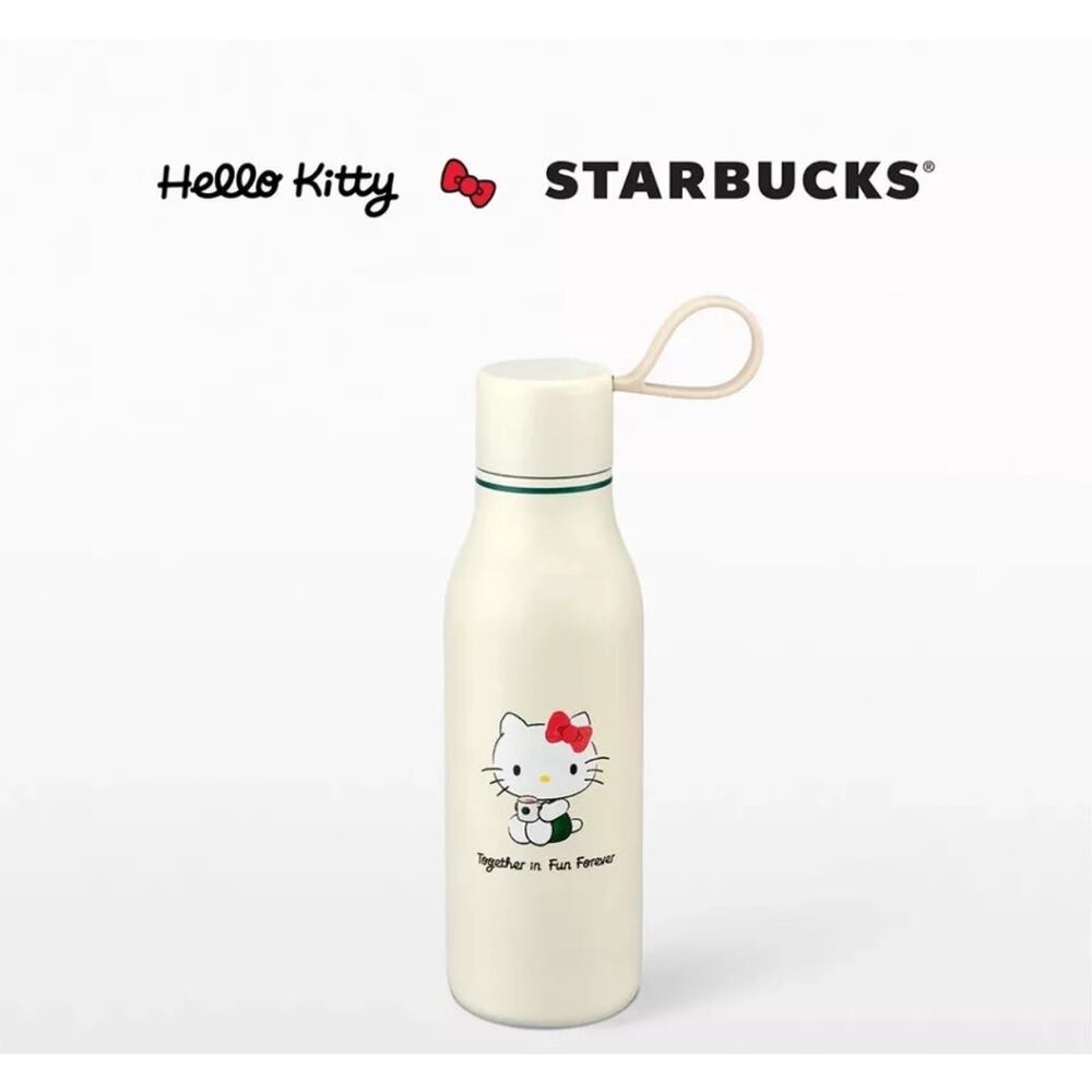 Hello Kitty x Starbucks Ivory Tumbler ✨
